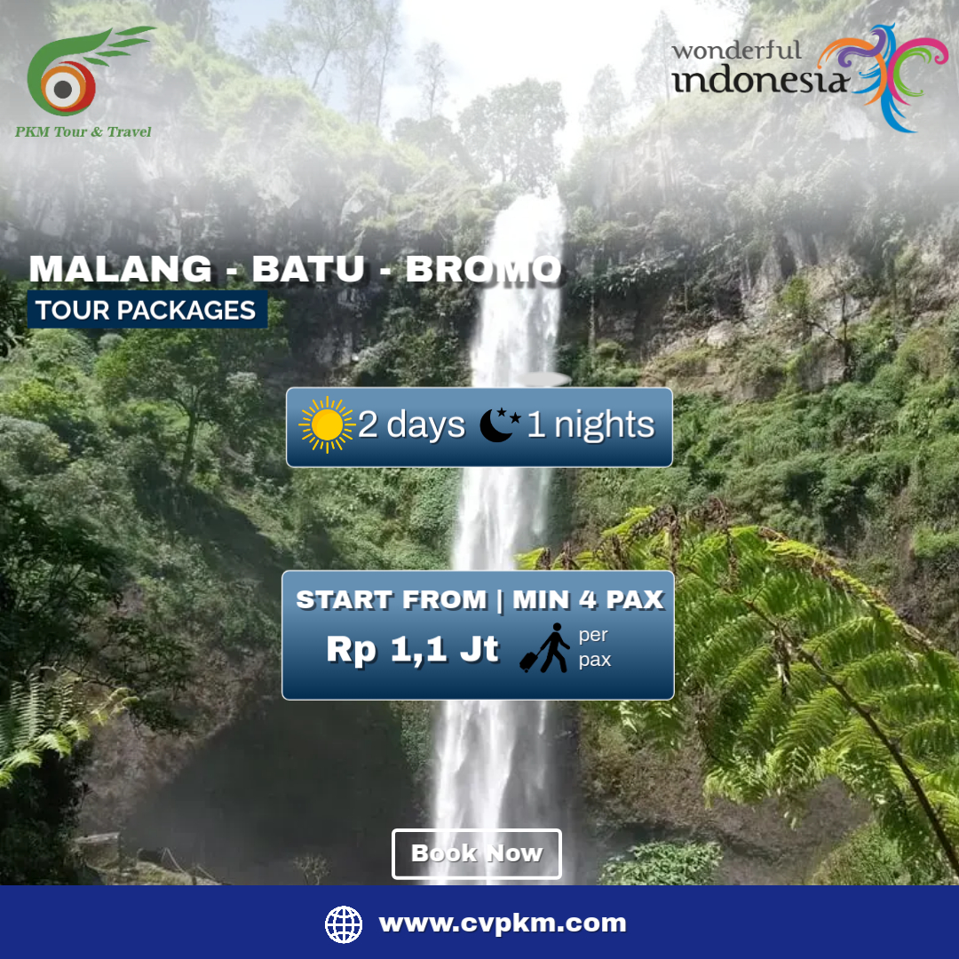 Gambar 2D1N MALANG - BATU - BROMO